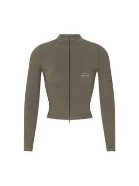Brand new tags on limited edition Nike skims ribbed seamless zip up crop jacket
